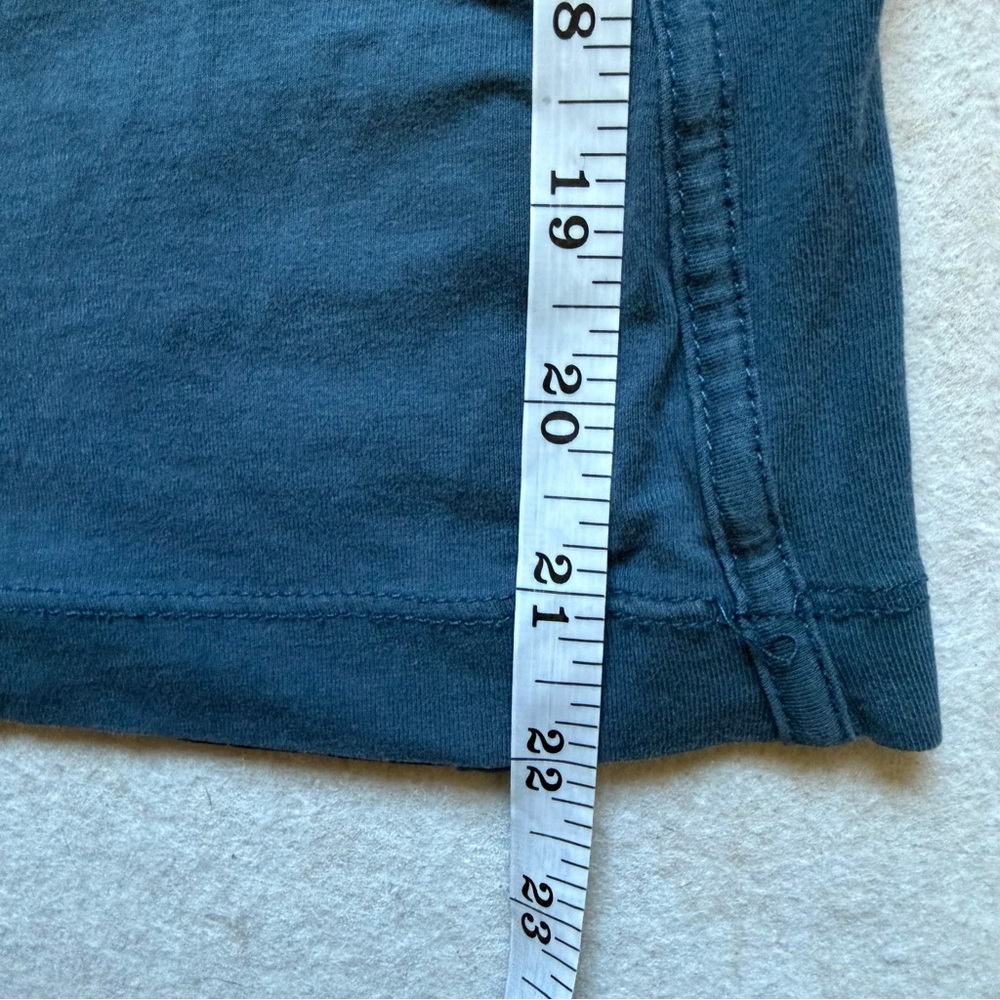 Theory Dark Slate Blue Fitted Long Sleeve - Picture 7 of 7